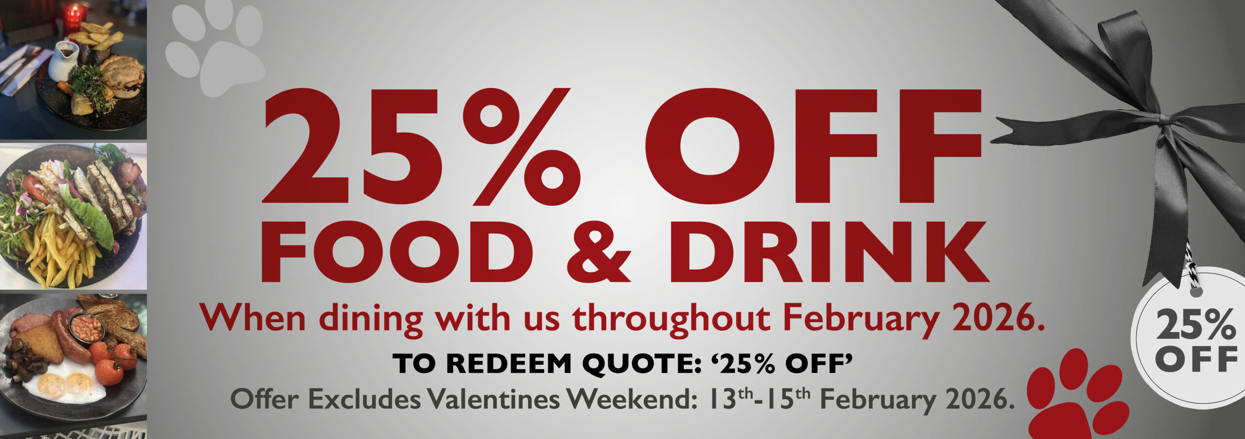 February 25% Off